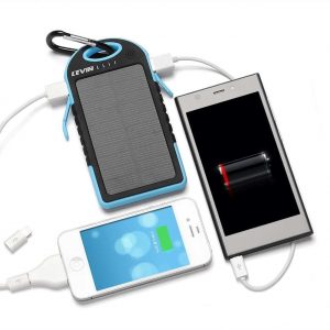 Levin 6000 mAh portable solar charger for your phone
