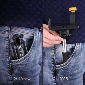 selfie stick fits in your pocket