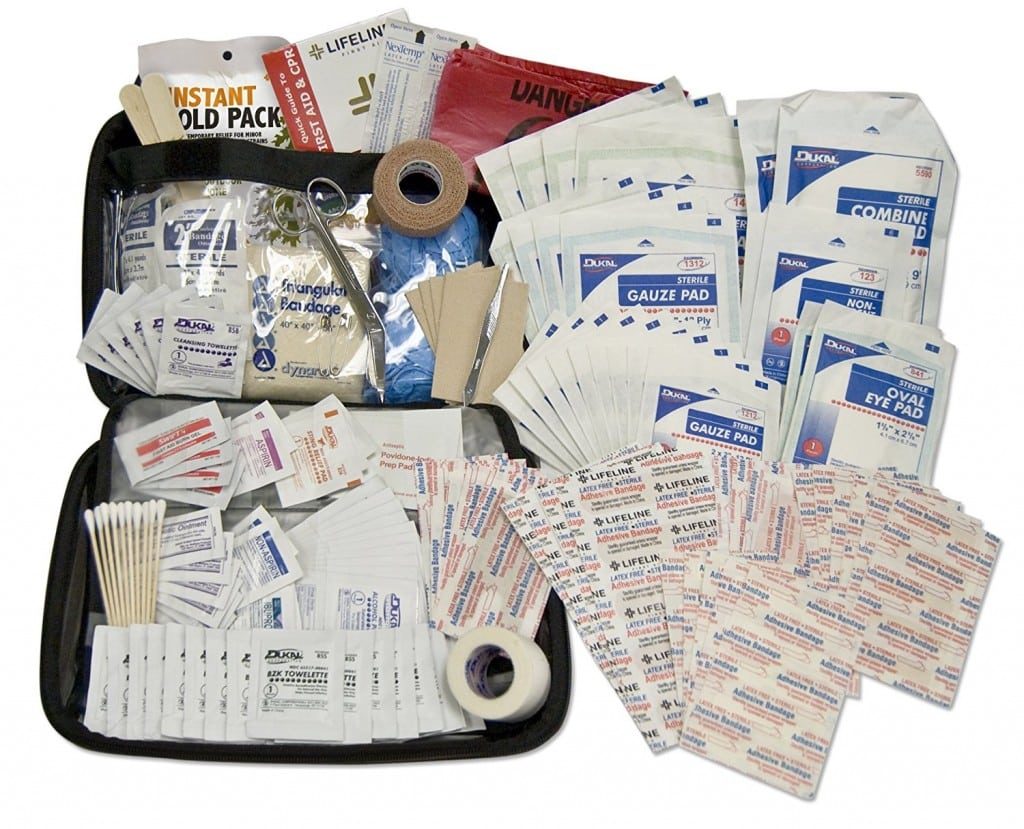 whats in first aid kits