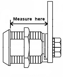 Measuring your tubular lock - CH751 warning