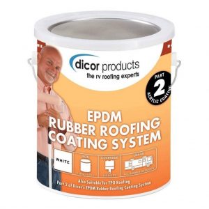 Dicor RPCRC1 White EPDM Rubber RV Roof Coating