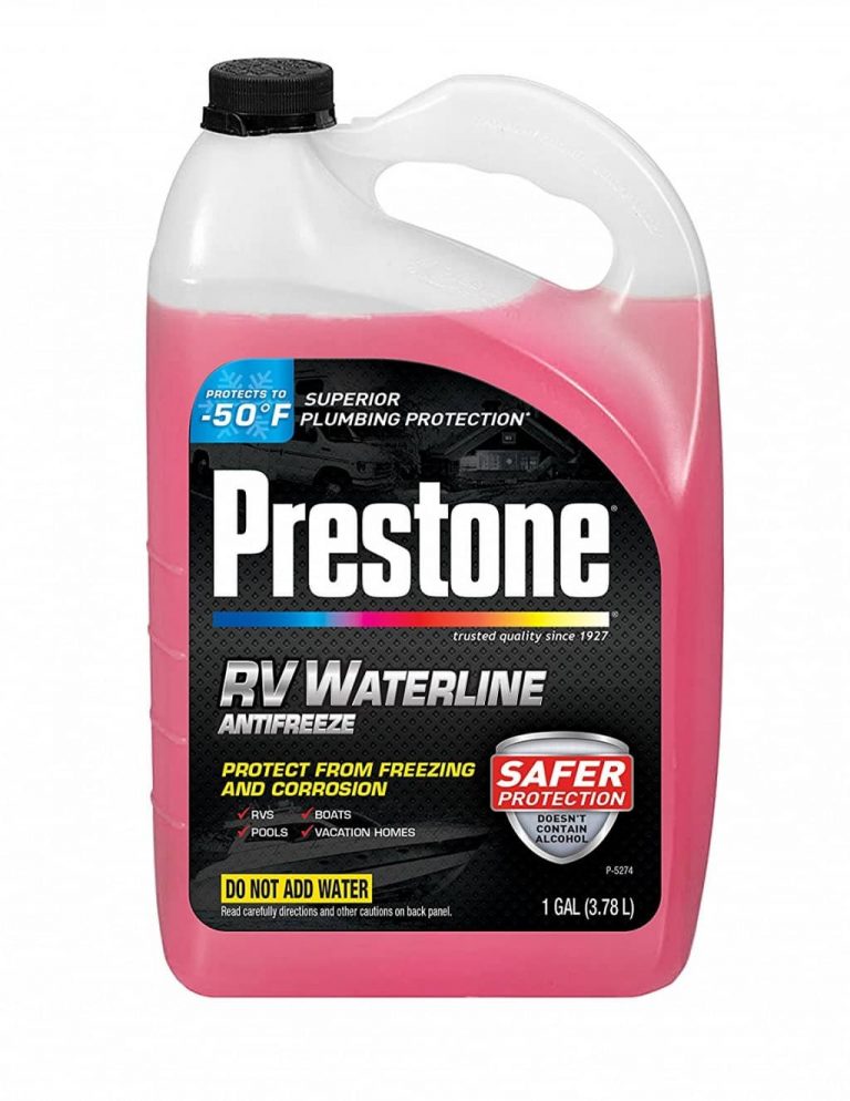 Prestone Rv Waterline Antifreeze